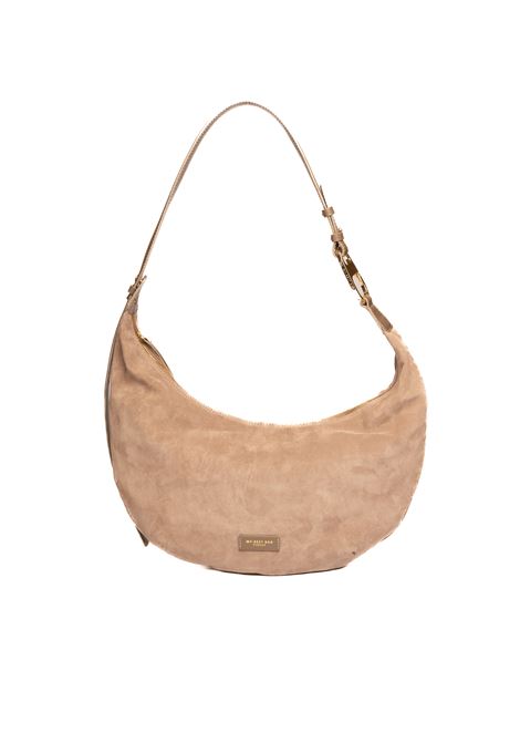 borsa a spalla moon beige MY-BEST BAG | 8141MOON-TAUPE